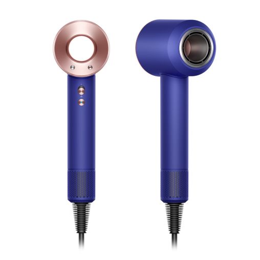 Фен Dyson Supersonic HD08 Vinca blue и Rosé с 5 насадками в боксе