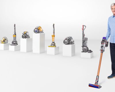 Эволюция пылесосов Dyson